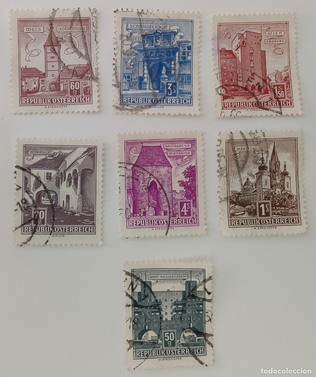 Sellos: Sellos Austria Monumentos y Edificios Importantes - Foto 1