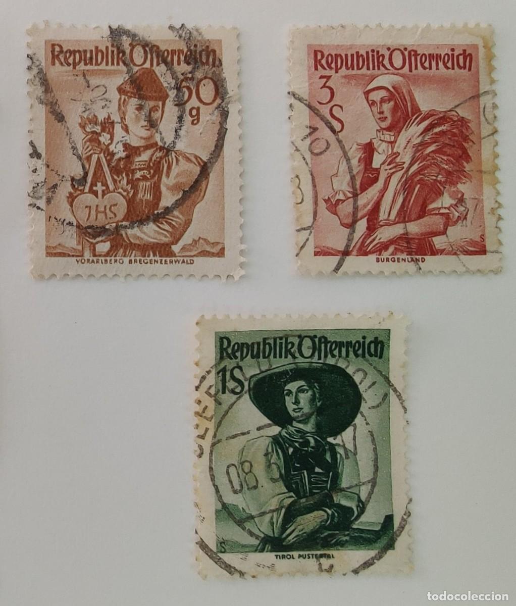Sellos: Sellos Austria Trajes Regionales - Foto 1