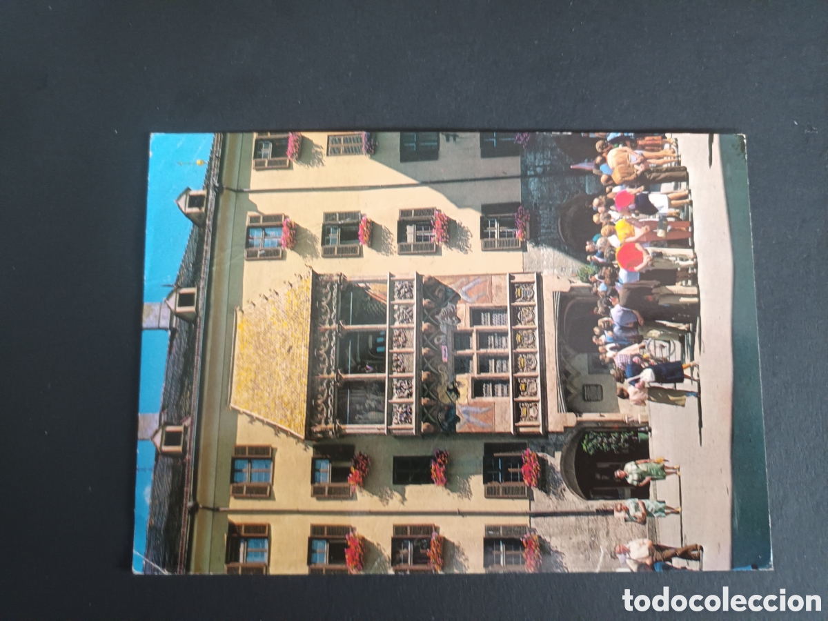 Sellos: AUSTRIA. POSTAL FRANQUEADA Y DEVUELTA A SU PROCEDENCIA. - Foto 2