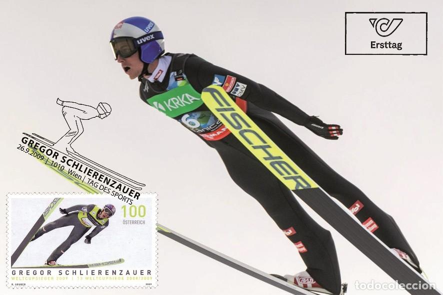 Sellos: Austria 2009 - Gregor Schlierenzauer carte maximum - Foto 1