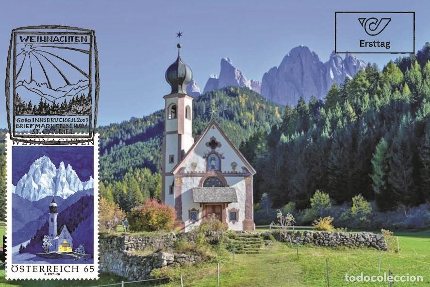 Sellos: Austria &Ouml;sterreich 2009 - Advent 2009 carte maximum - Foto 1