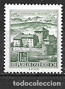 Sellos: 1967: Castillo de Schattenburg, Feldkirch (MNH**) - Foto 1