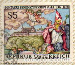 Sellos: AUSTRIA. SELLO DEL A&Ntilde;O 1988.- EN USADO. - Foto 1