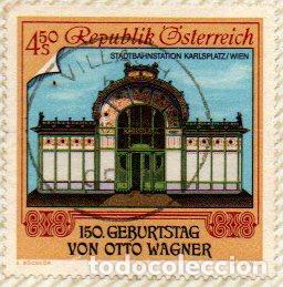 Sellos: AUSTRIA. SELLO DEL A&Ntilde;O 1991.- EN USADO. - Foto 1