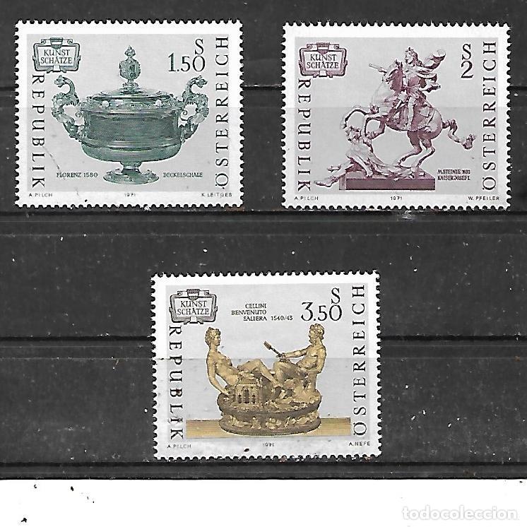 Sellos: 1971: Serie &rdquo; Objetos de arte&rdquo; (MNH**) - Foto 1