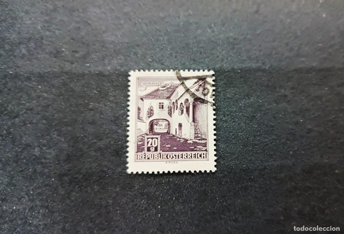 Sellos: Sello usado. Edificios. Granja. M&ouml;rbisch. 1961. Yvert 1295. - Foto 1