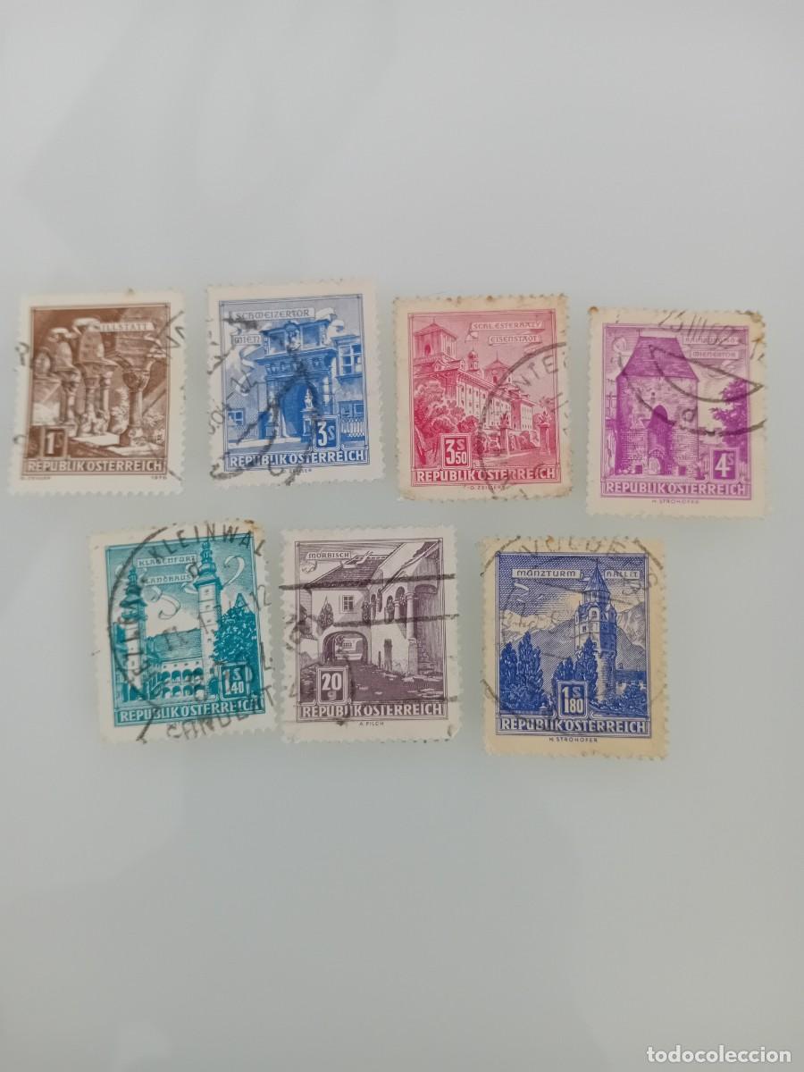 Sellos: AUSTRIA SELLOS ANTIGUOS MONUMENTOS - Foto 1