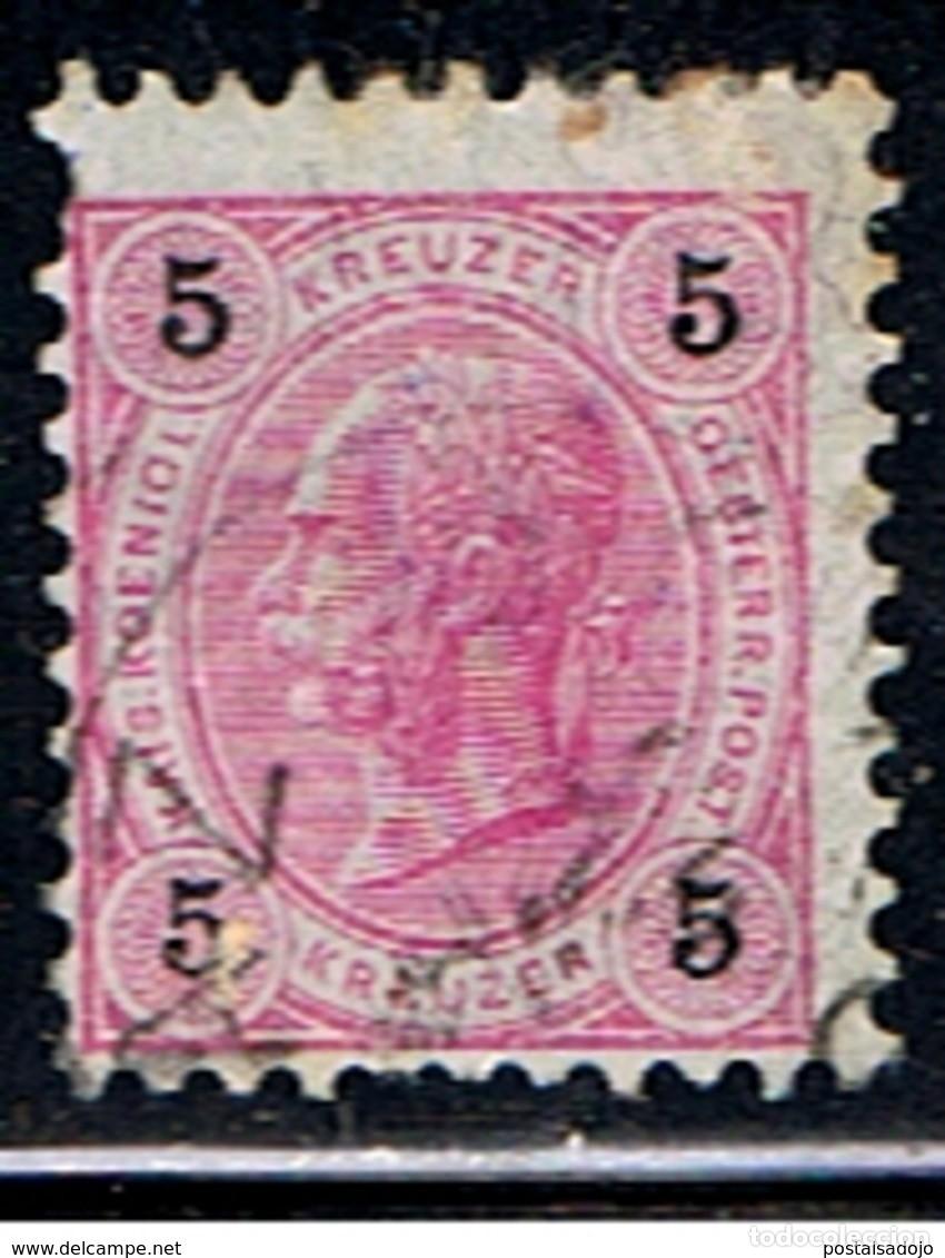 Sellos: AUSTRIA // YVERT 49 // 1890-96 ... USADO - Foto 1