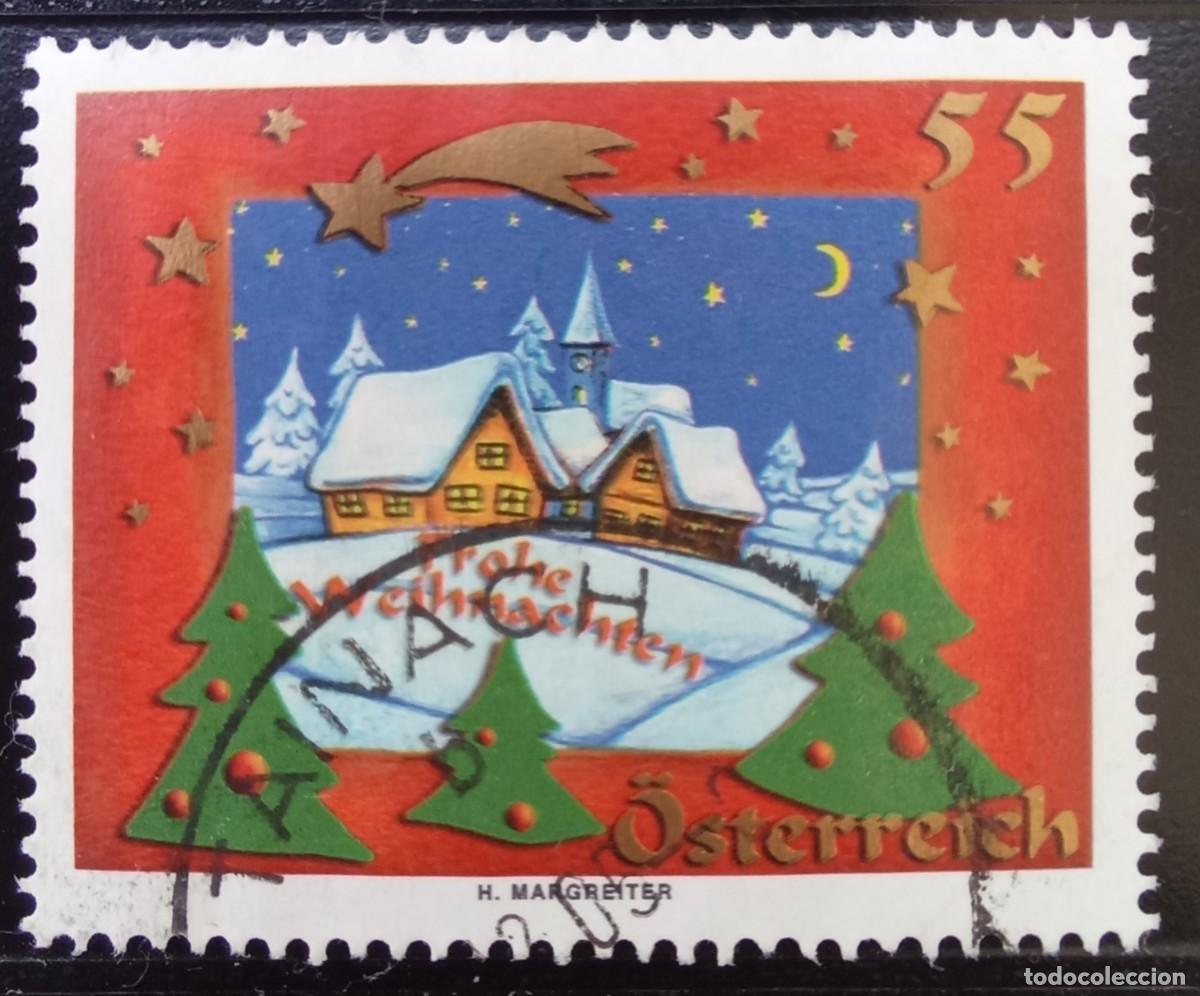 Sellos: Austria 2005. Navidad. Usado - Foto 1