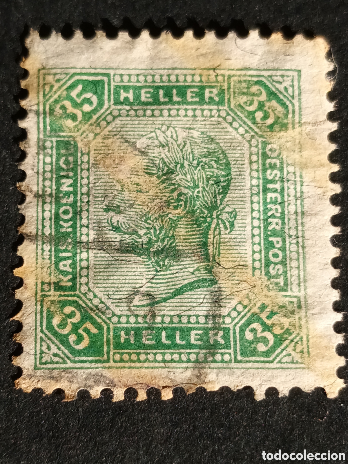 Sellos: AUSTRIA. SELLO CL&Aacute;SICO. USADO. - Foto 1
