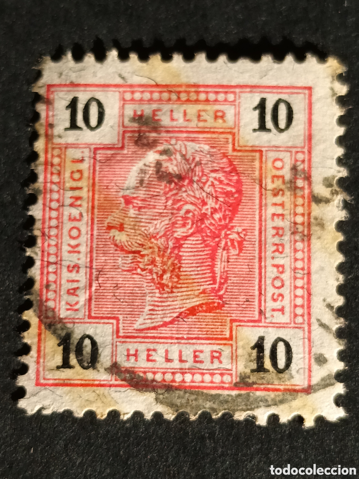 Sellos: AUSTRIA. SELLO CL&Aacute;SICO. USADO. - Foto 1