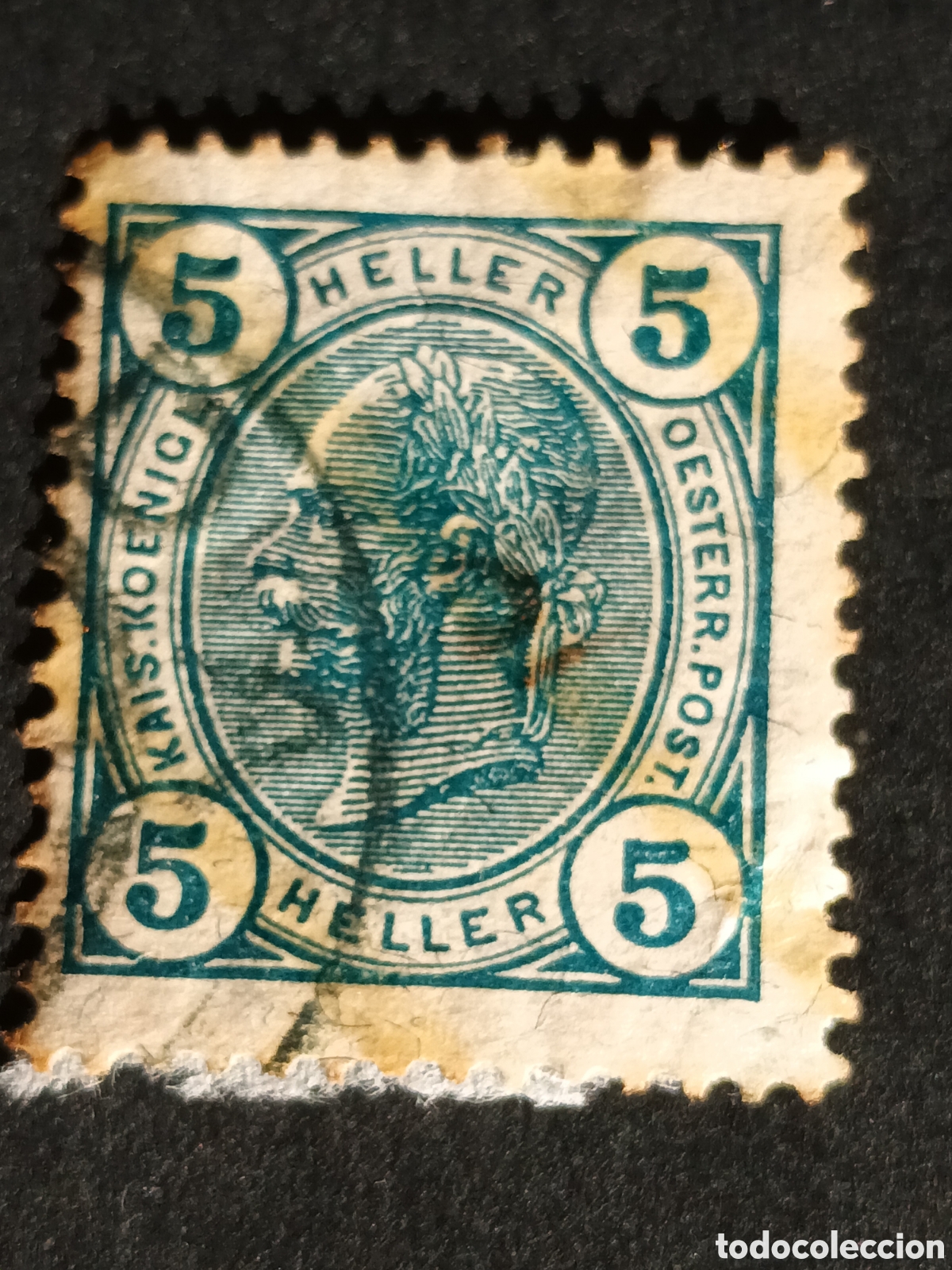 Sellos: AUSTRIA. SELLO CL&Aacute;SICO. USADO. - Foto 1