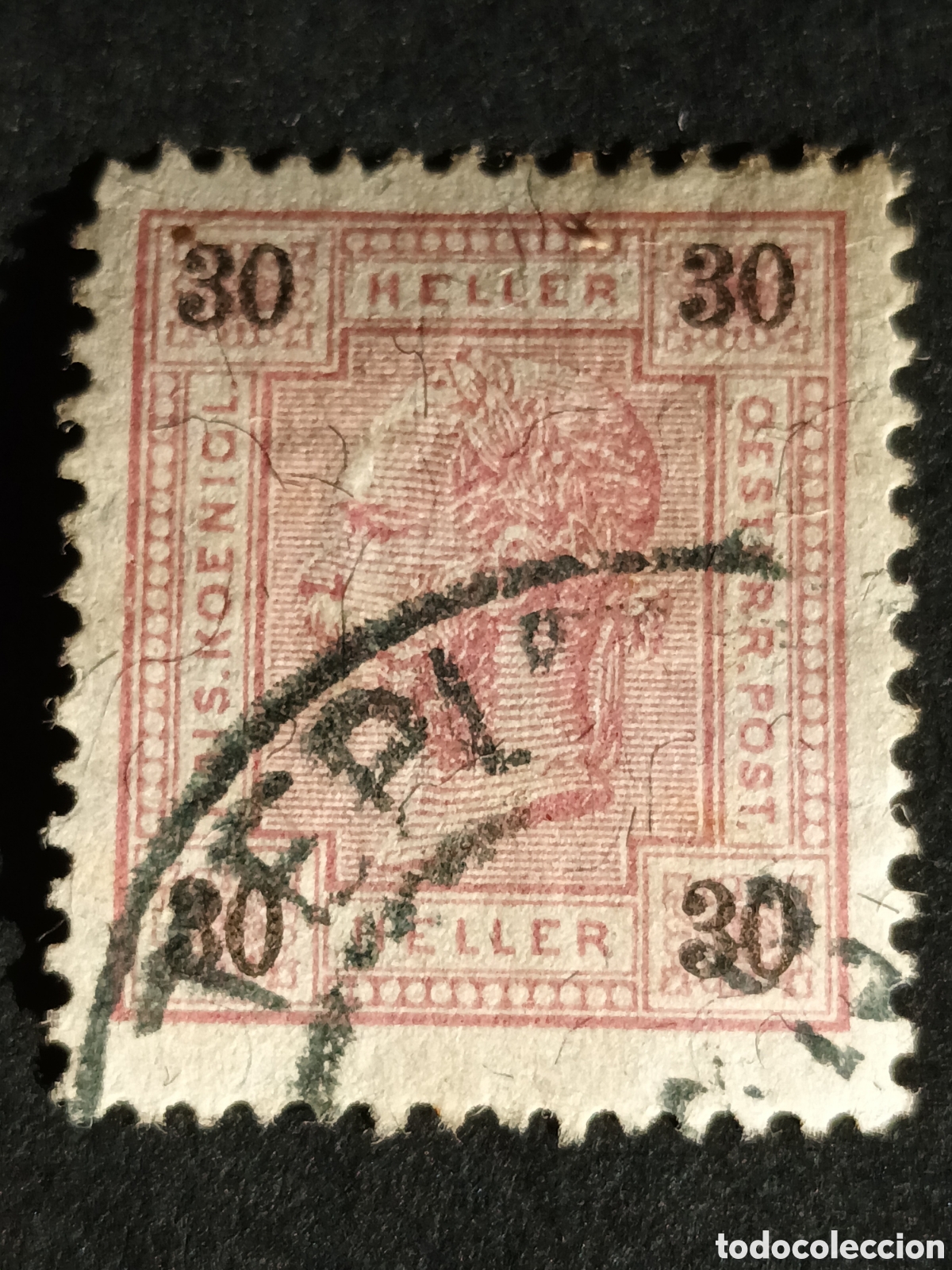 Sellos: AUSTRIA. SELLO CL&Aacute;SICO. USADO. - Foto 1