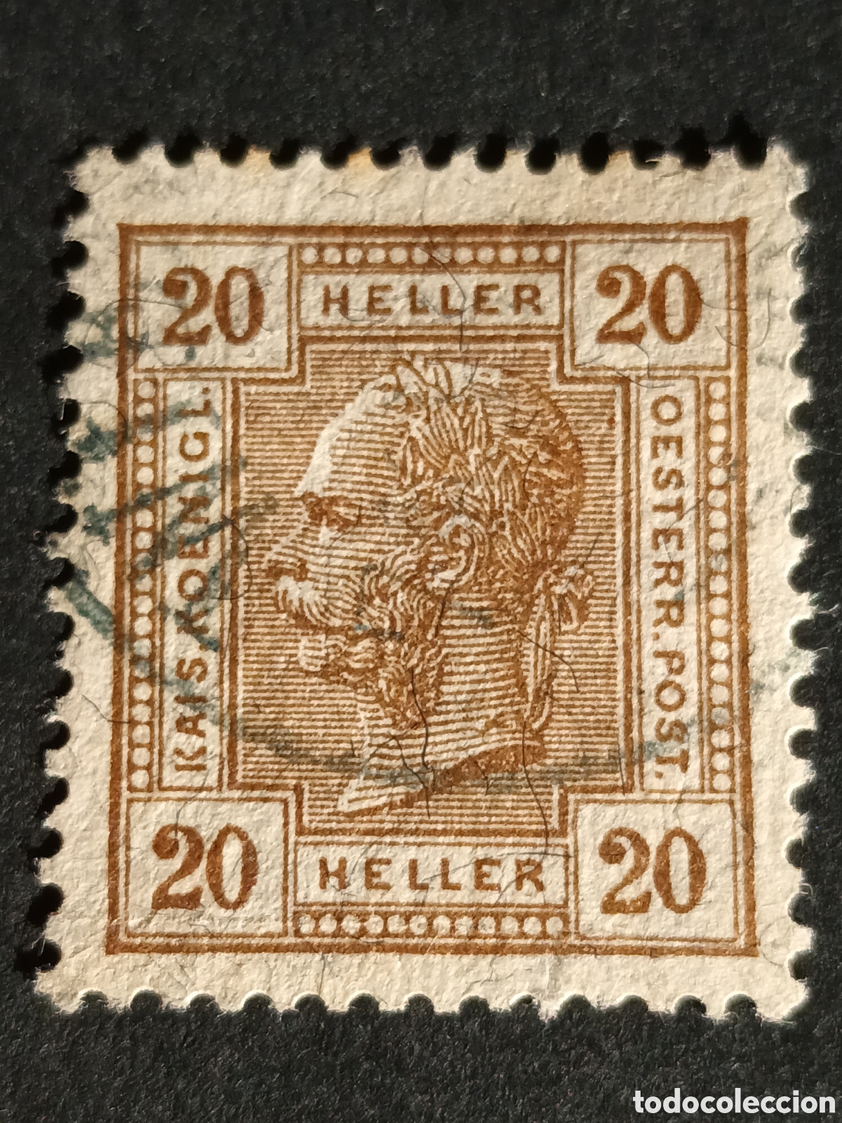 Sellos: AUSTRIA. SELLO CL&Aacute;SICO. USADO. - Foto 1