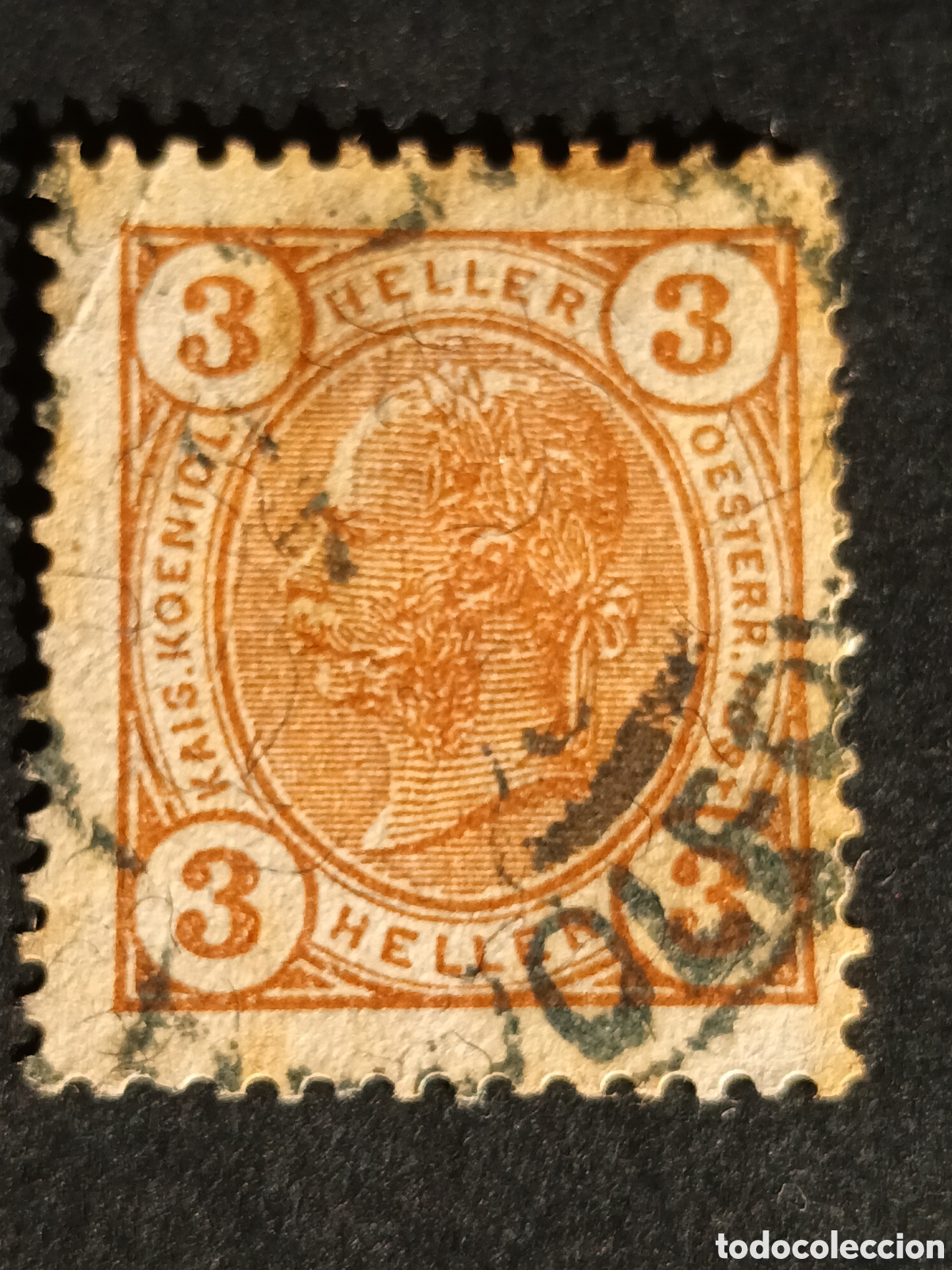 Sellos: AUSTRIA. SELLO CL&Aacute;SICO. USADO. - Foto 1