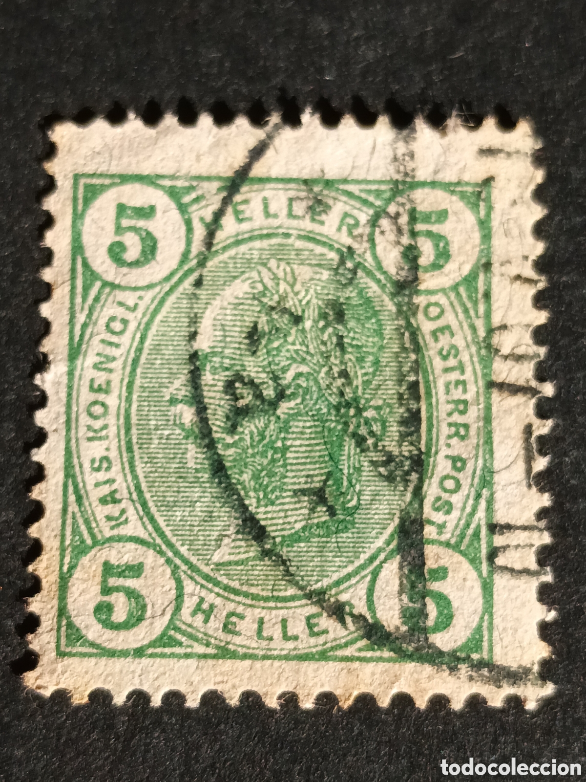 Sellos: AUSTRIA. SELLO CL&Aacute;SICO. USADO. - Foto 1