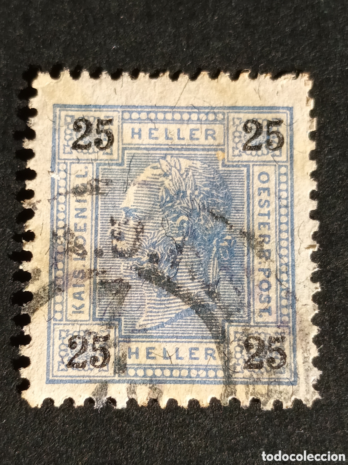 Sellos: AUSTRIA. SELLO CL&Aacute;SICO. USADO. - Foto 1