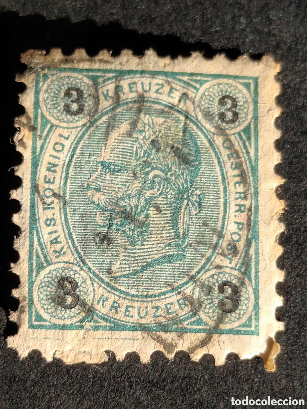 Sellos: AUSTRIA. SELLO CL&Aacute;SICO. USADO. - Foto 1
