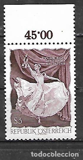Sellos: 1967: Centenario del vals &rdquo;Danubio Azul&rdquo; (MNH**) - Foto 1