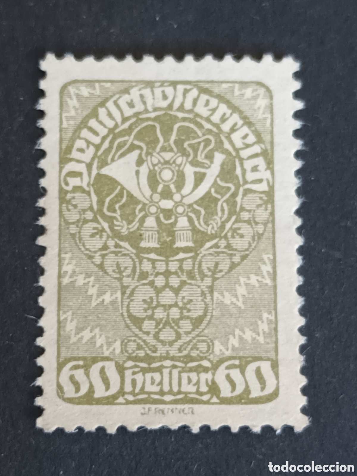 Sellos: AUSTRIA. SELLO CL&Aacute;SICO. CHARNELA. - Foto 1