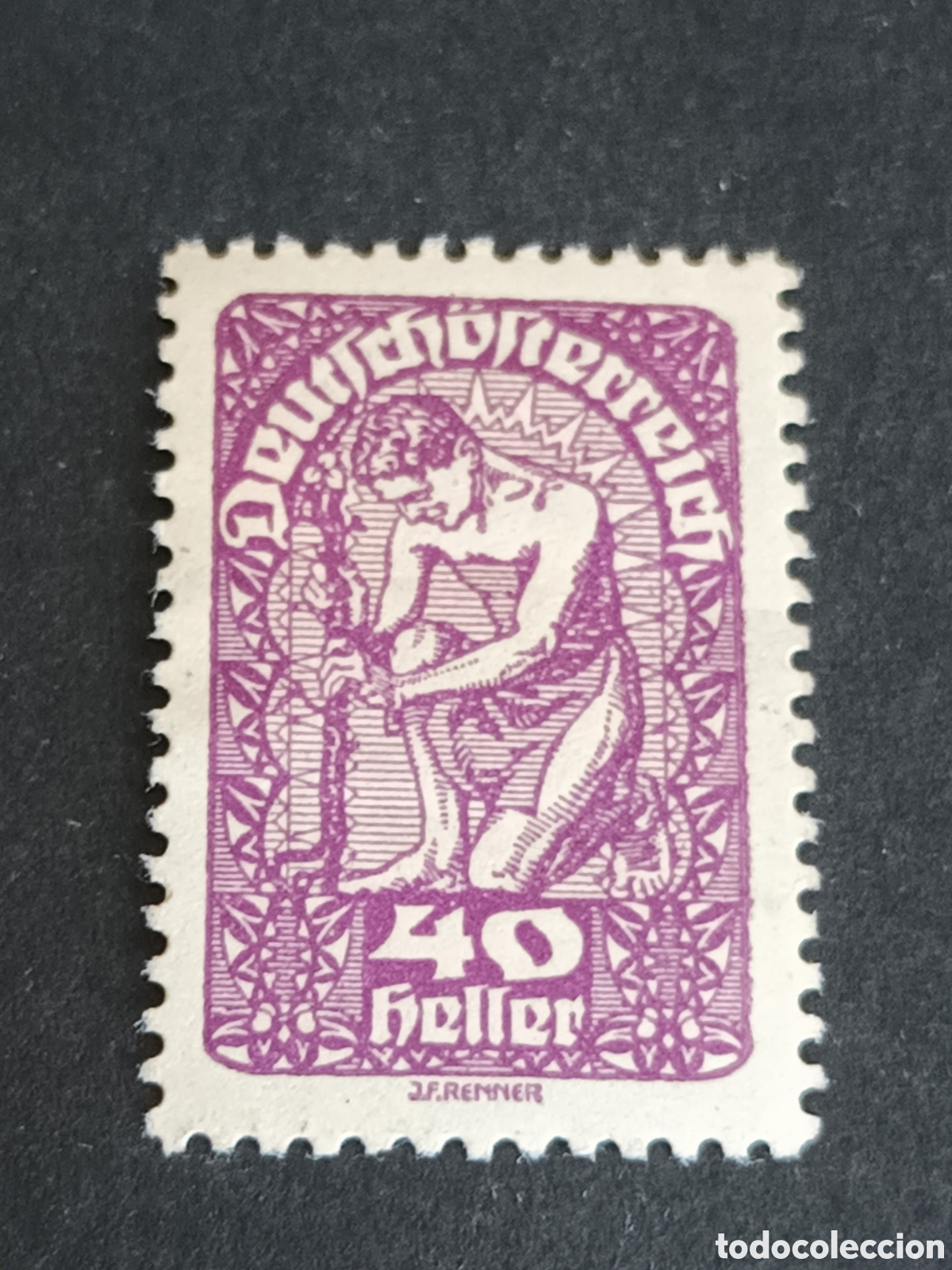 Sellos: AUSTRIA. SELLO CL&Aacute;SICO. CHARNELA. - Foto 1