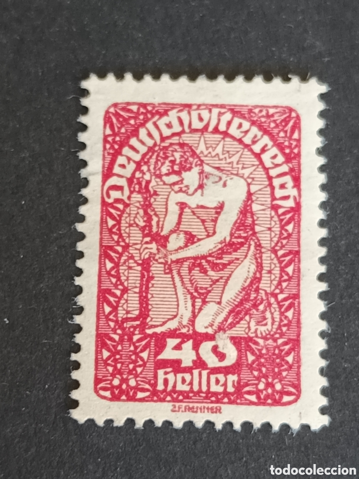 Sellos: AUSTRIA. SELLO CL&Aacute;SICO. CHARNELA. - Foto 1