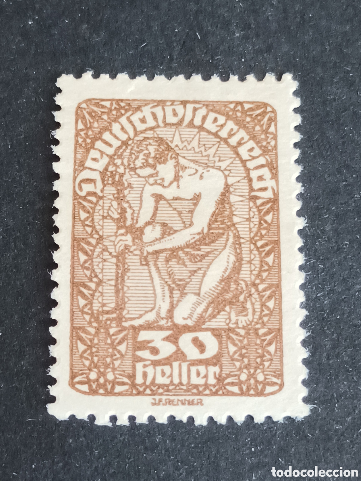 Sellos: AUSTRIA. SELLO CL&Aacute;SICO. CHARNELA. - Foto 1