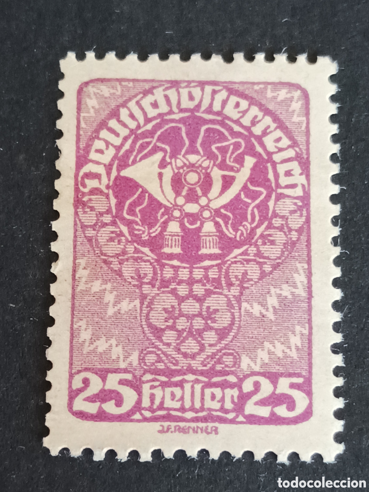 Sellos: AUSTRIA. SELLO CL&Aacute;SICO.CHARNELA. - Foto 1