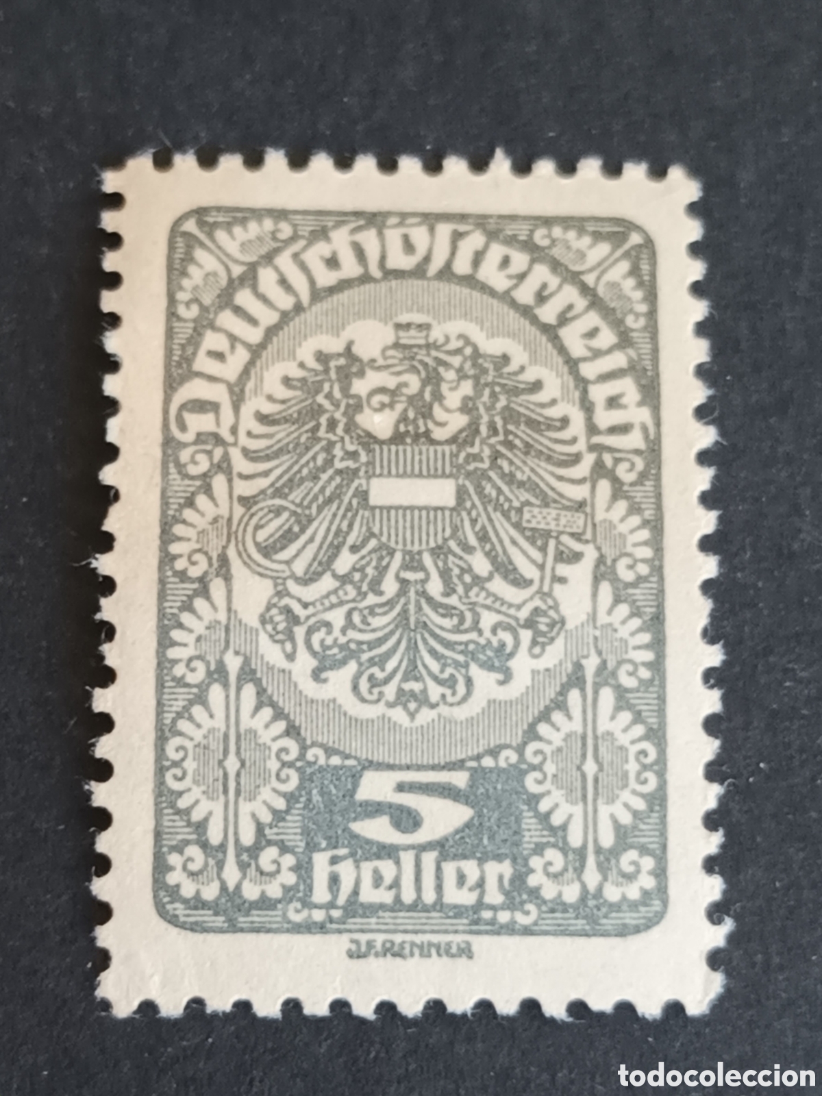 Sellos: AUSTRIA. SELLO CL&Aacute;SICO. CHARNELA. - Foto 1