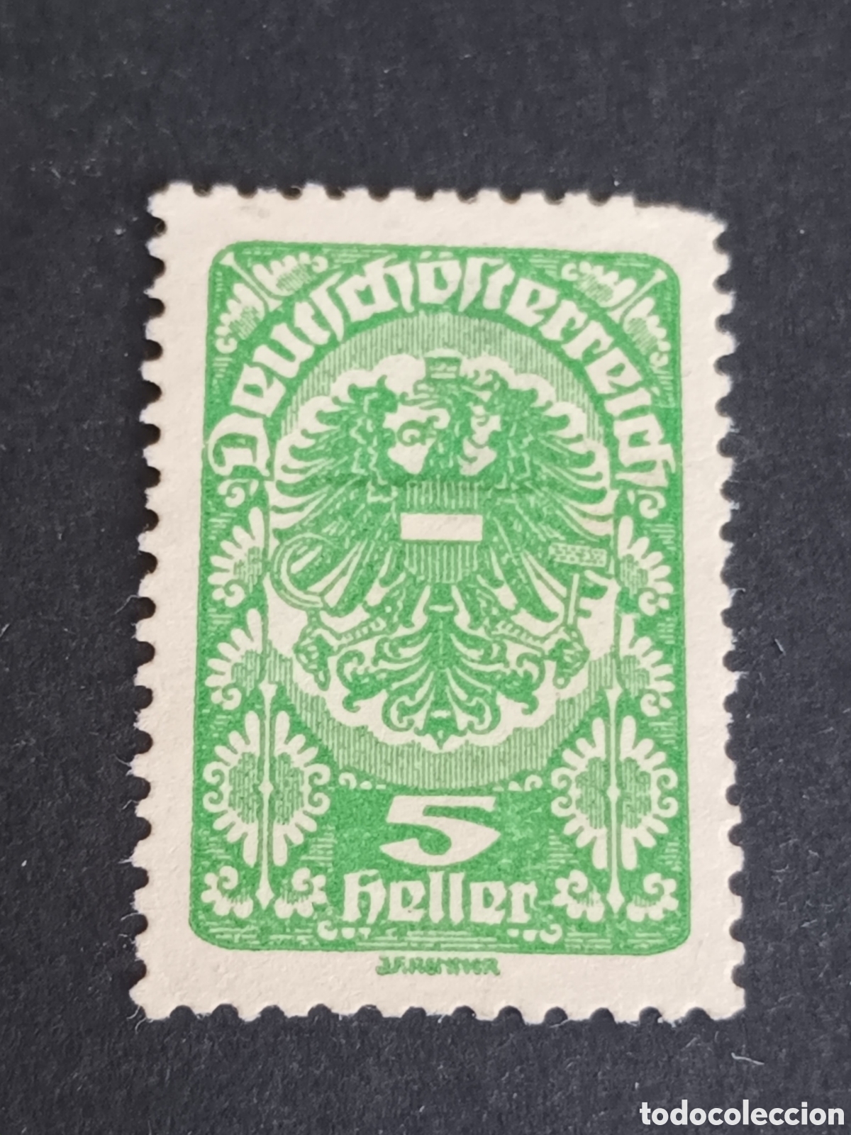 Sellos: AUSTRIA. SELLO CL&Aacute;SICO. CHARNELA. - Foto 1