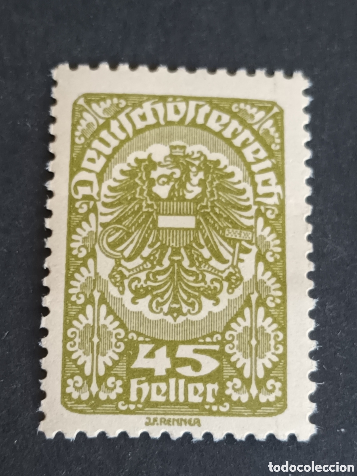 Sellos: AUSTRIA. SELLO CL&Aacute;SICO. CHARNELA. - Foto 1