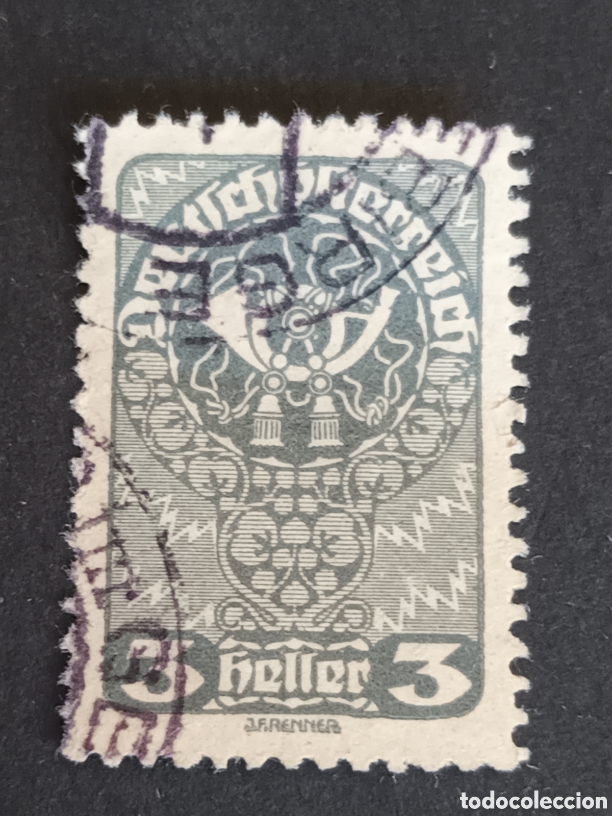 Sellos: AUSTRIA. SELLO CL&Aacute;SICO. USADO. - Foto 1