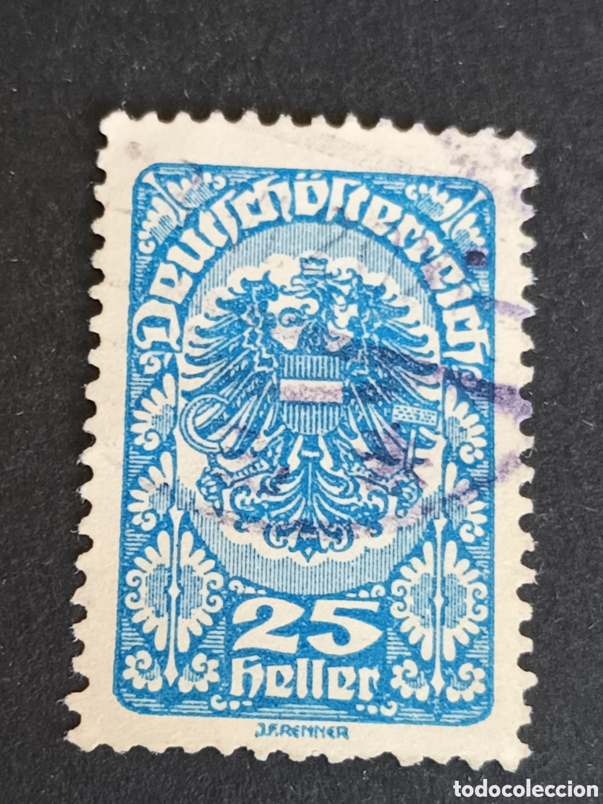 Sellos: AUSTRIA. SELLO CL&Aacute;SICO. USADO. - Foto 1