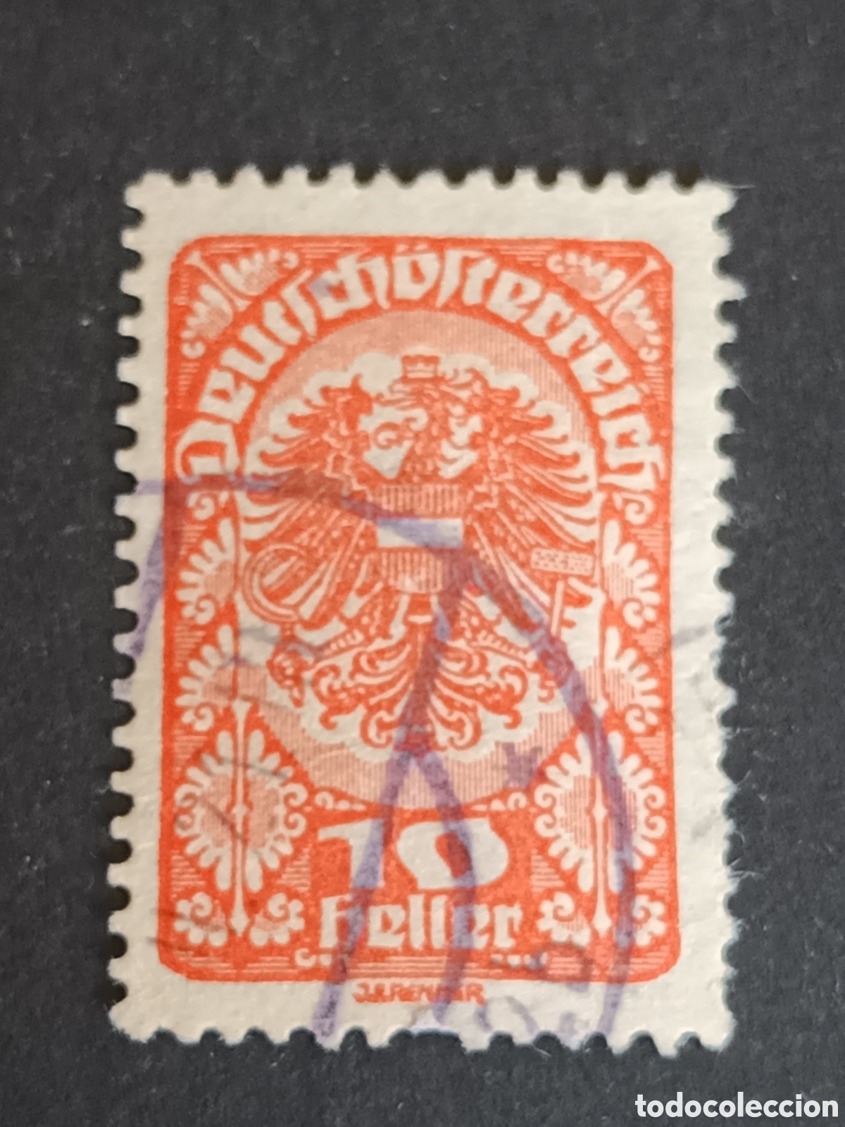 Sellos: AUSTRIA. SELLO CL&Aacute;SICO. USADO. - Foto 1
