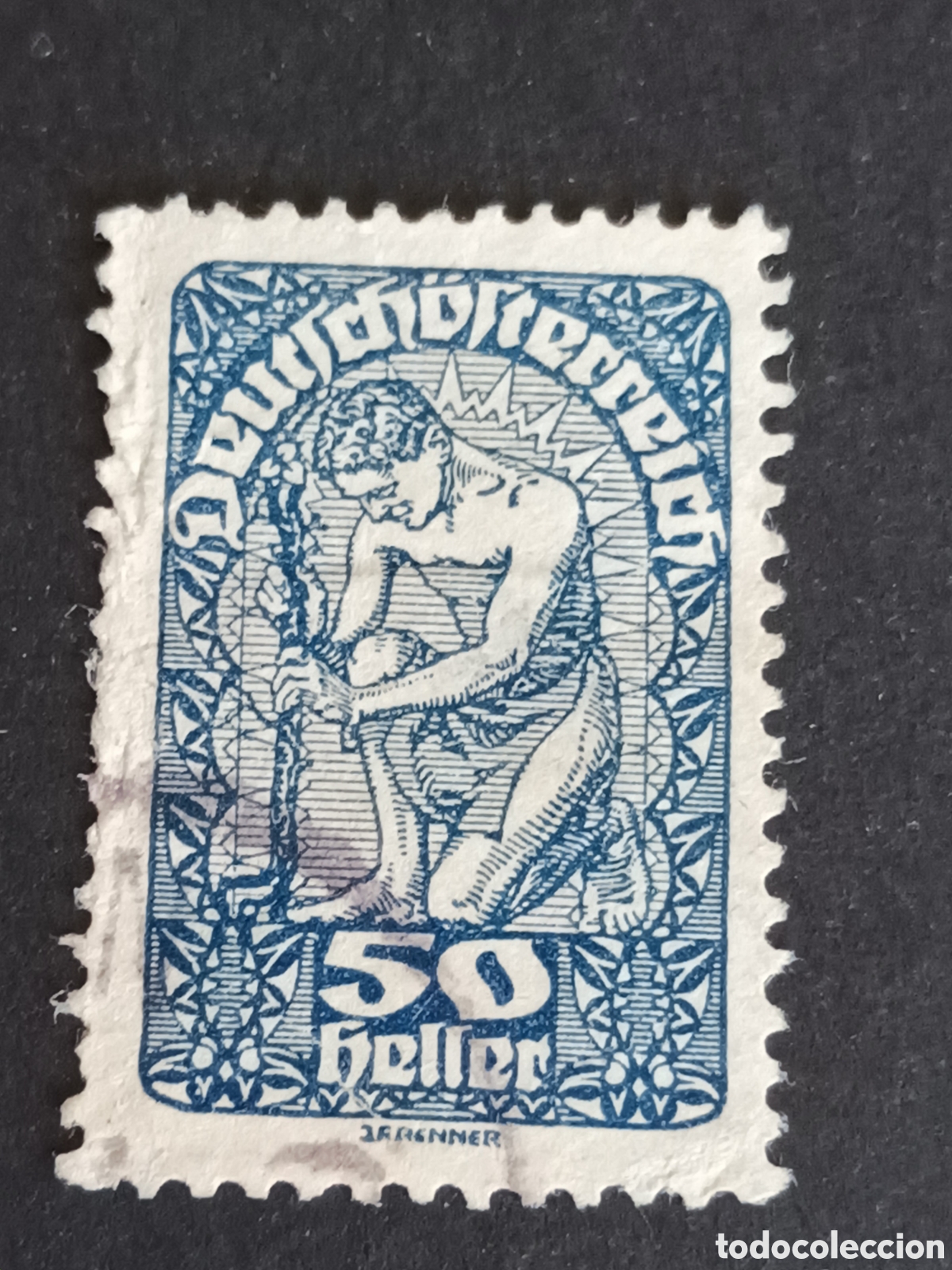 Sellos: AUSTRIA. SELLO CL&Aacute;SICO. USADO. - Foto 1