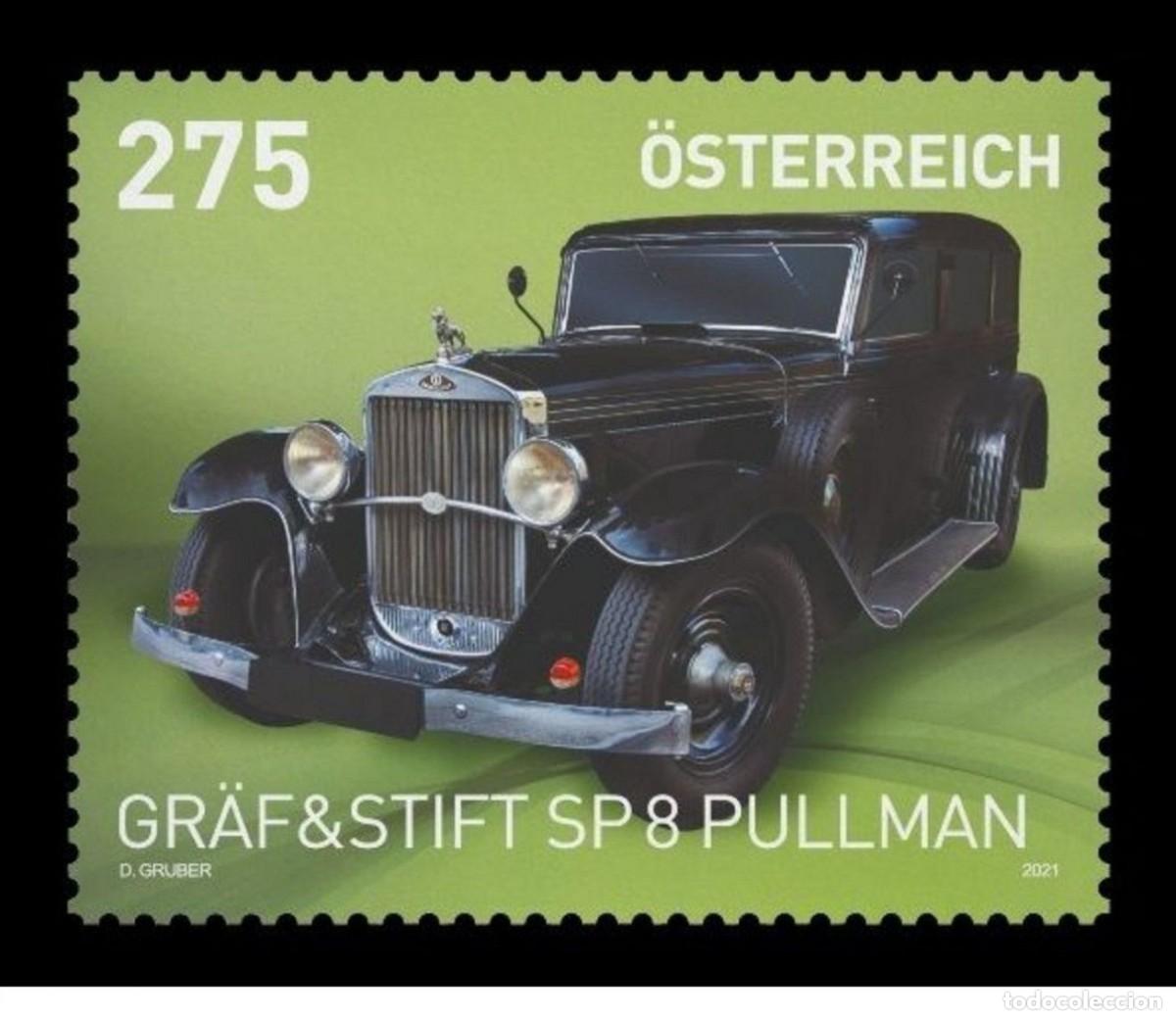 Sellos: Austria 2021 - Graf and Stift SP 8 Pullman mnh** - Foto 1