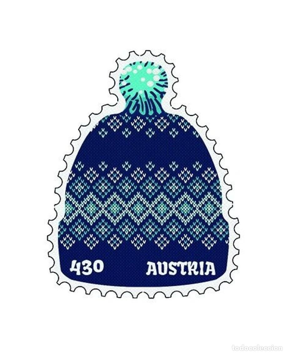 Sellos: Austria 2022 - Wooly hat mnh** - Foto 1