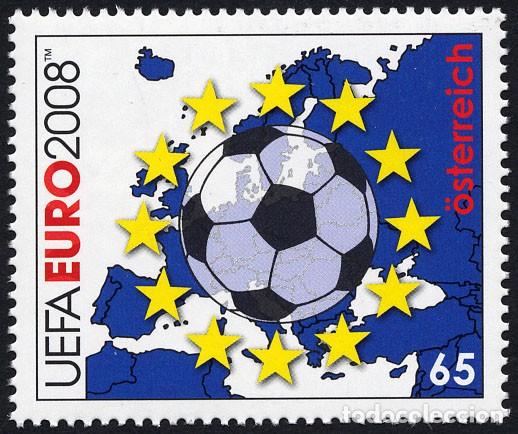 Sellos: Austria 2008 - UEFA EURO 2008 mnh** - Foto 1