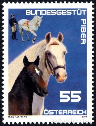 Sellos: Austria 2008 - Bundesgest&uuml;t Piber mnh** - Foto 1
