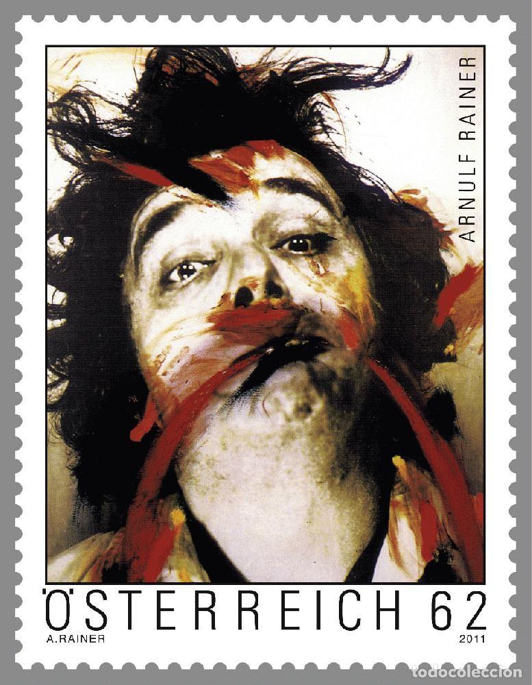 Sellos: Austria 2011 - Arnulf Rainer - Angst mnh** - Foto 1