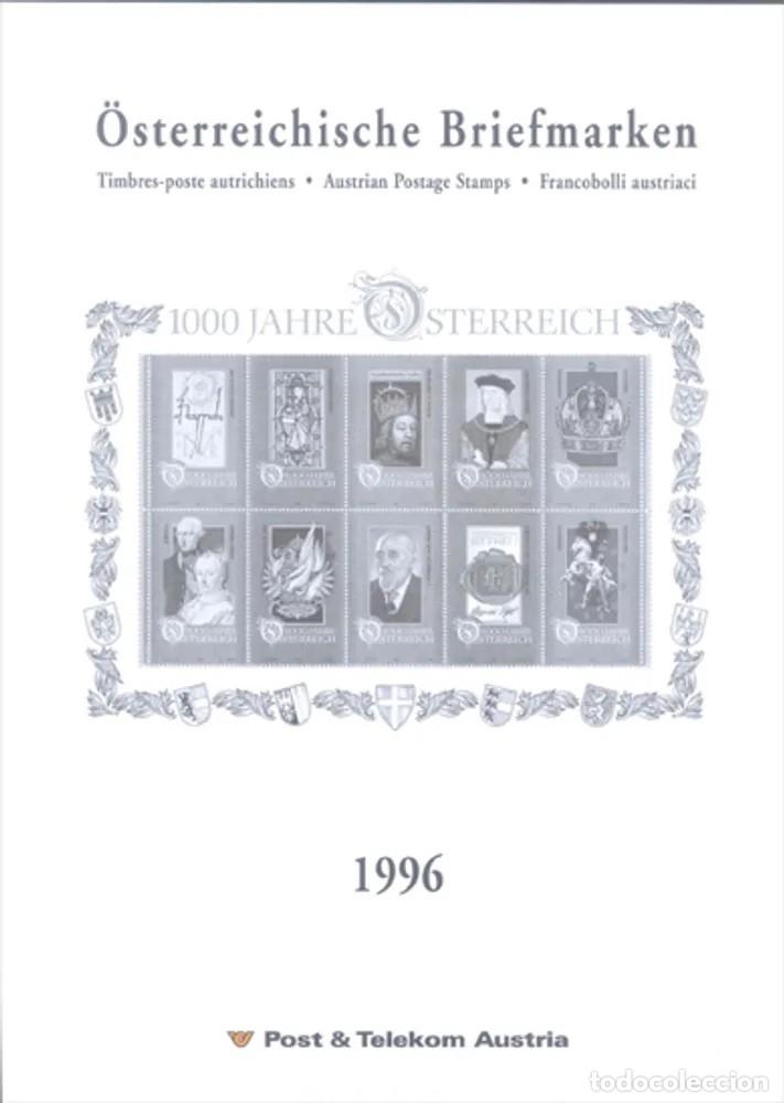 Sellos: AUSTRIA 1996 - Yearpack collection mnh** - Foto 1