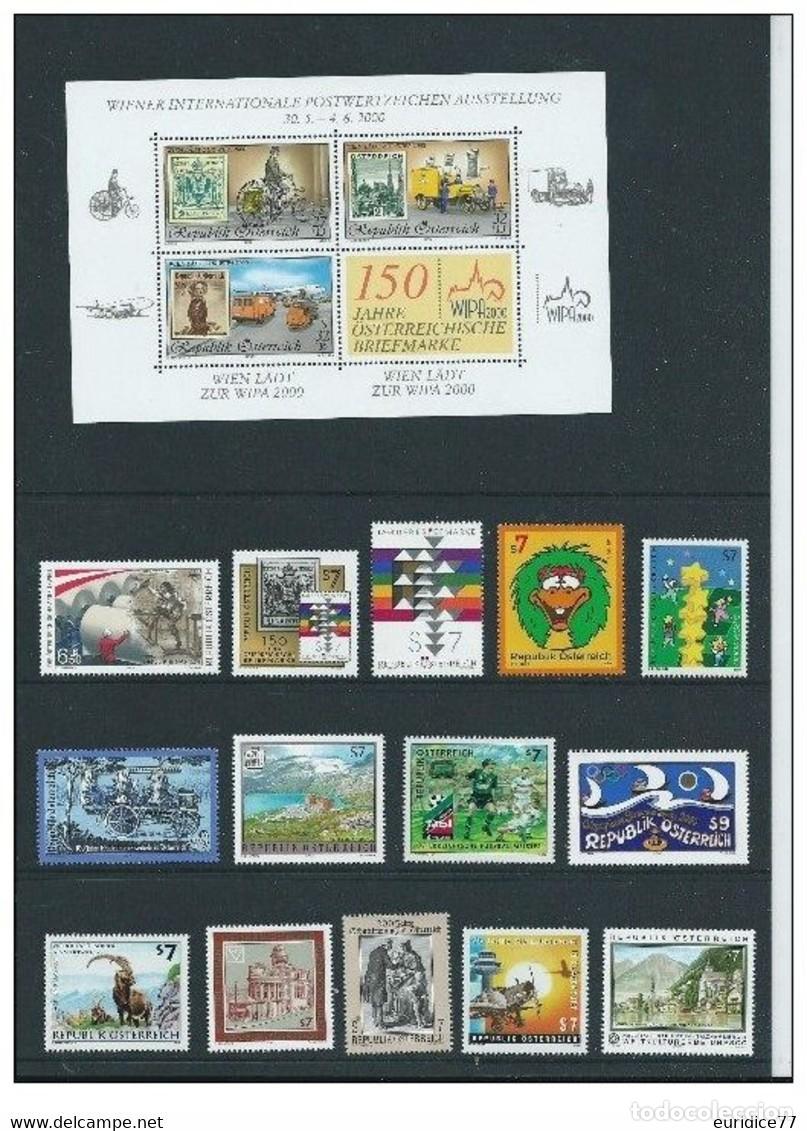 Sellos: AUSTRIA 2000 - Yearpack collection mnh** - Foto 2