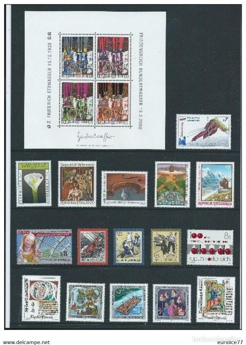 Sellos: AUSTRIA 2000 - Yearpack collection mnh** - Foto 3