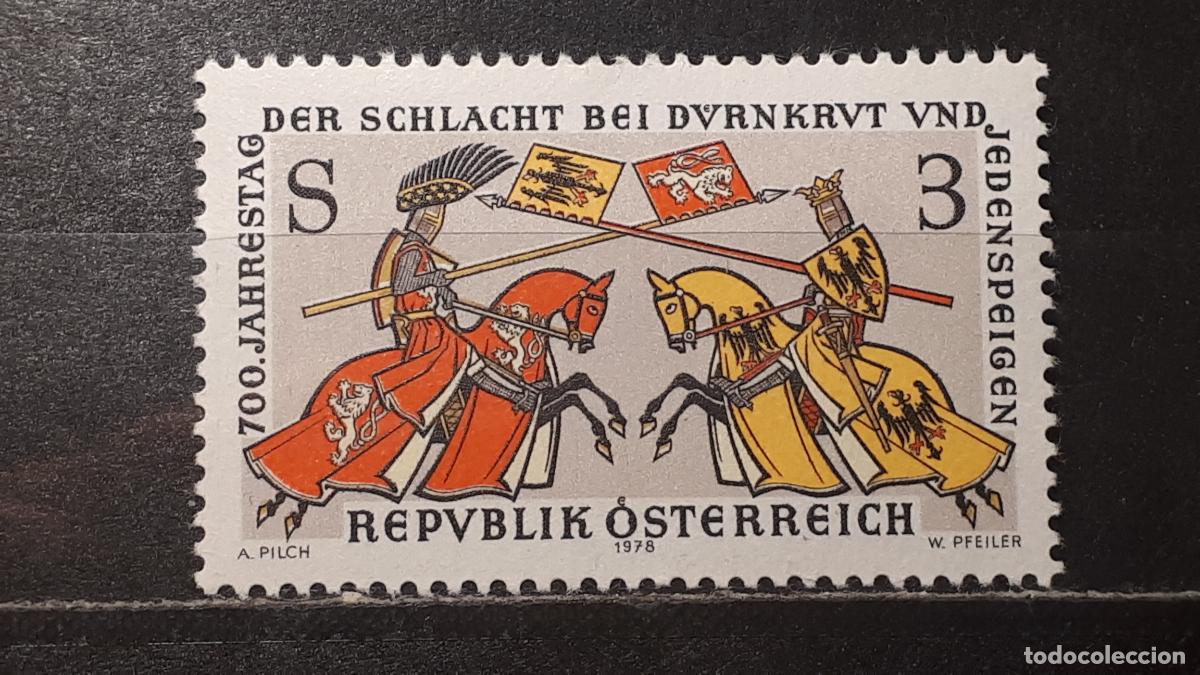 Sellos: AUSTRIA **. A&Ntilde;O 1978 Yvert. 1409 - Foto 1