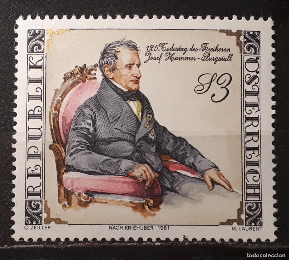 Sellos: AUSTRIA **. A&Ntilde;O 1981. Yvert. 1518 - Foto 1