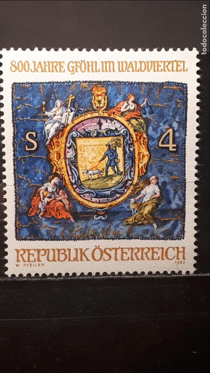 Sellos: AUSTRIA **. A&Ntilde;O 1982. Yvert. 1535 - Foto 1