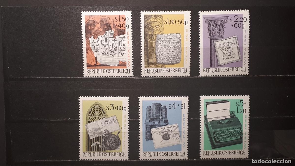 Sellos: AUSTRIA **. A&Ntilde;O 1965. Yvert. 1020/5 - Foto 1