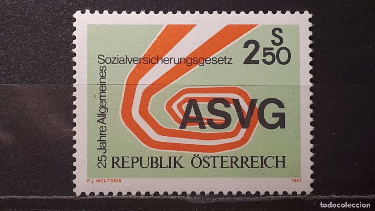 Sellos: AUSTRIA **. A&Ntilde;O 1981. Yvert. 1493 - Foto 1