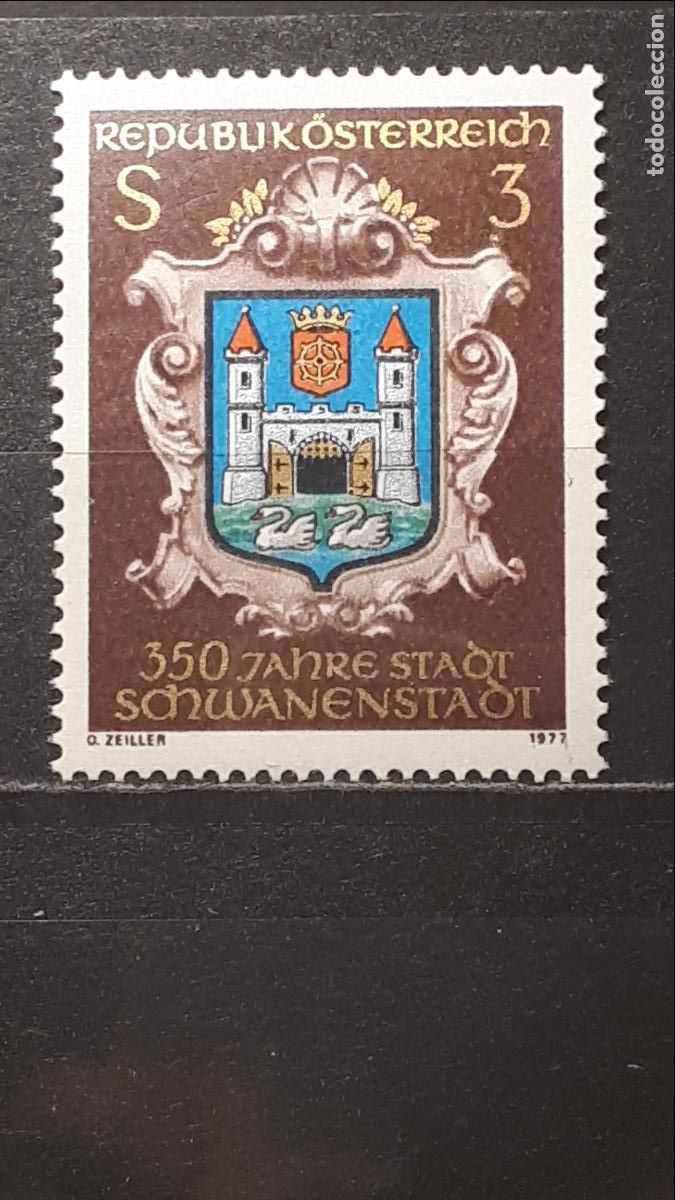 Sellos: AUSTRIA **. A&Ntilde;O 1977. Yvert. 1382 - Foto 1