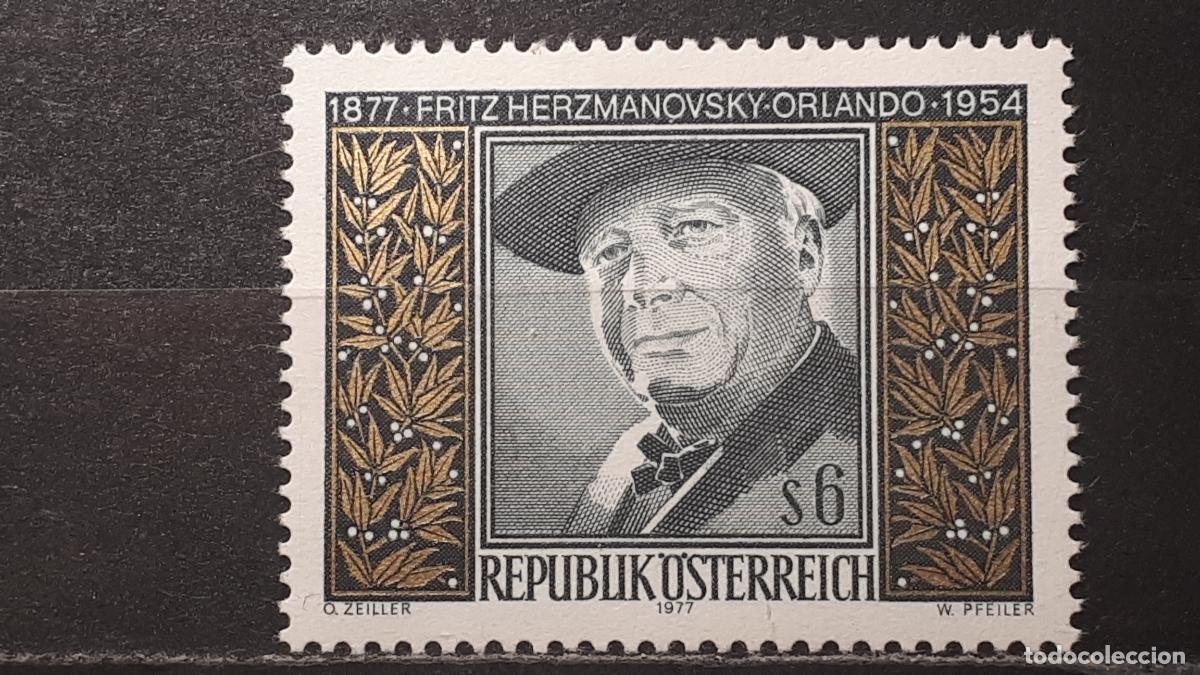 Sellos: AUSTRIA **. A&Ntilde;O 1977. Yvert. 1376 - Foto 1